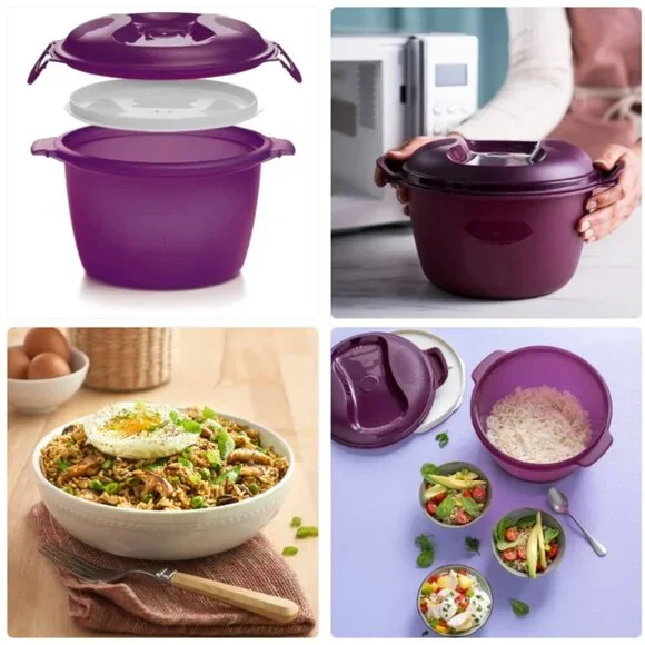 Tupperware Microwave Rice Cooker - Picture 3 of 3